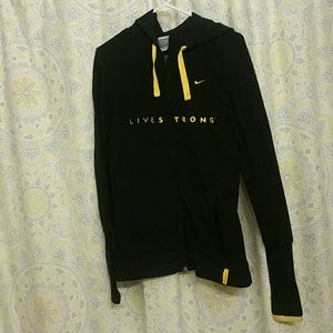 Nike fit dry hooded jacket LG 12-14